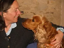 Le grand histoire d'amour a commencé par Cybelle, un Cocker qui au lieu d'être abandonnée a trouvé refuge chez Valérie Baudin.